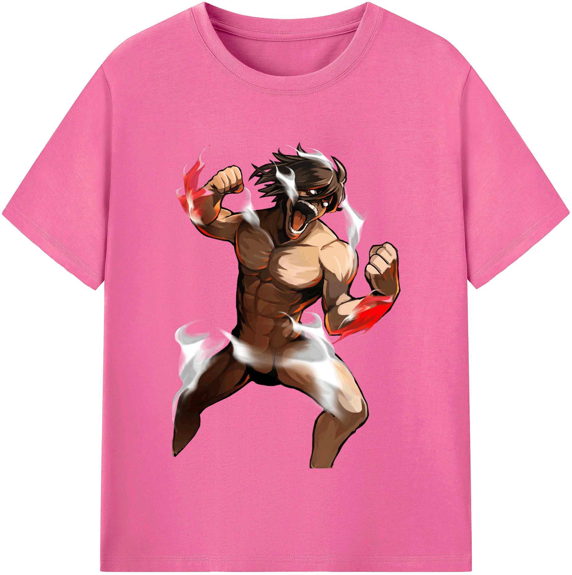 （画像用） 進撃の巨人 Attack on Titan レディースカジュアルプリントTシャツ（綿100％）
